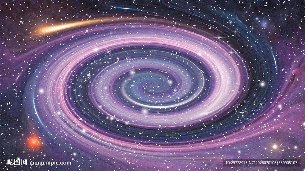 梦幻旋涡星空