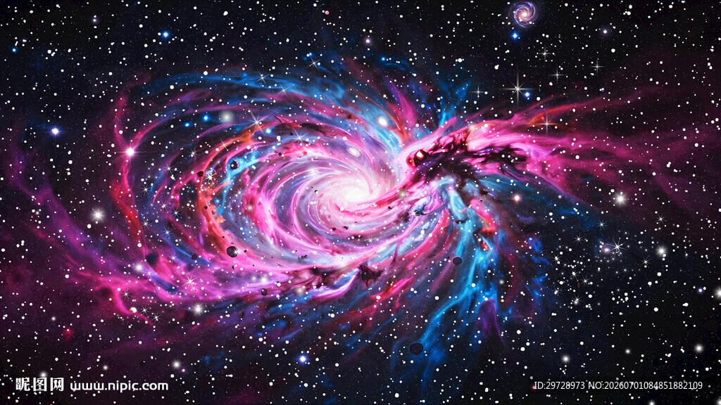 绚丽唯美星空