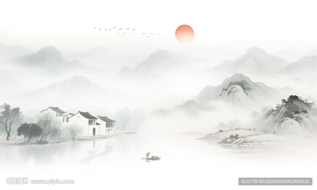 水墨江南