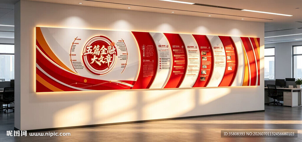 金融文化墙