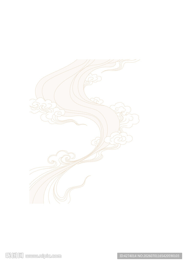 祥云线稿