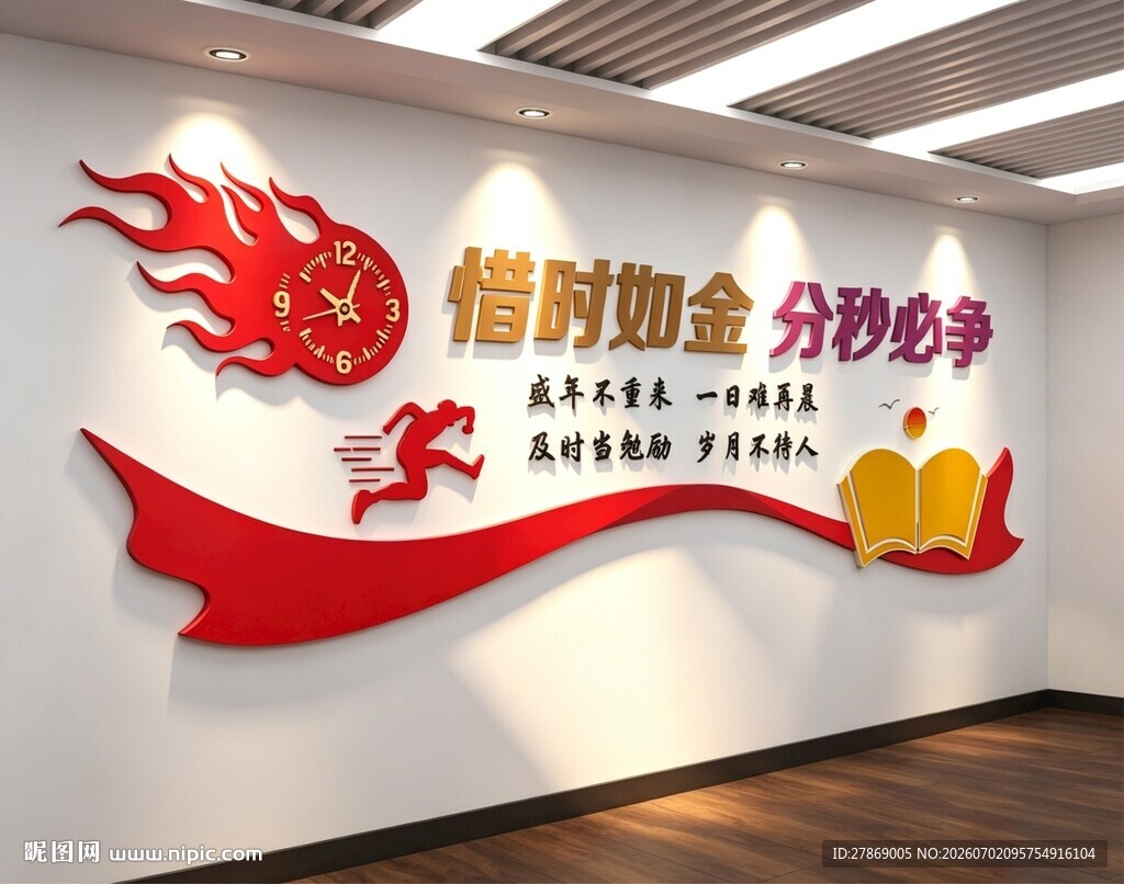 学校园公司企业励志标语文化墙