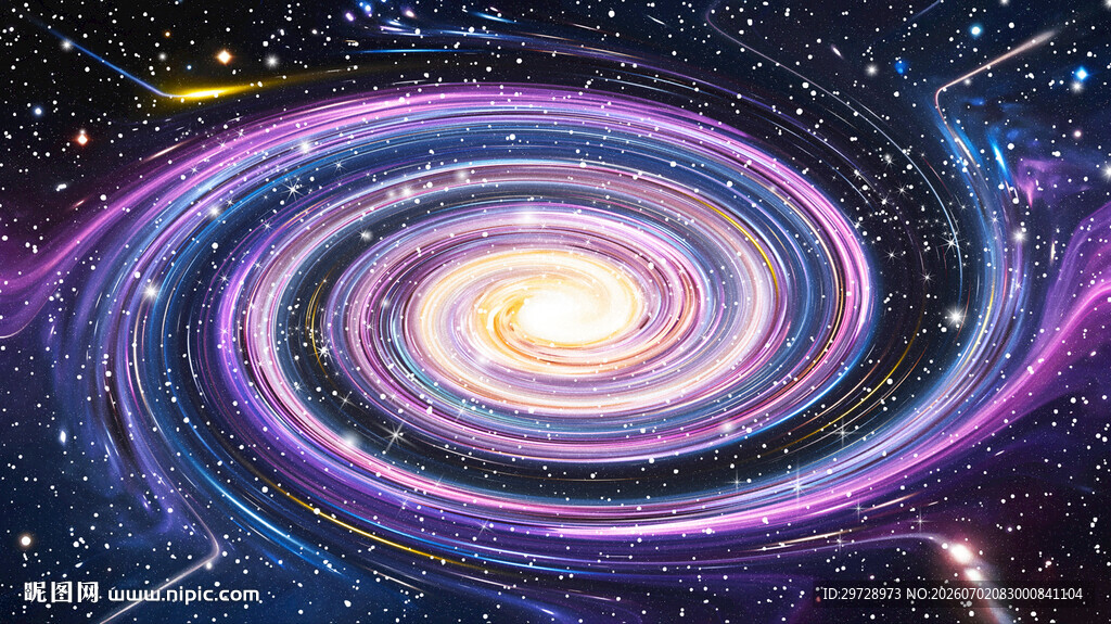 炫彩宇宙星空