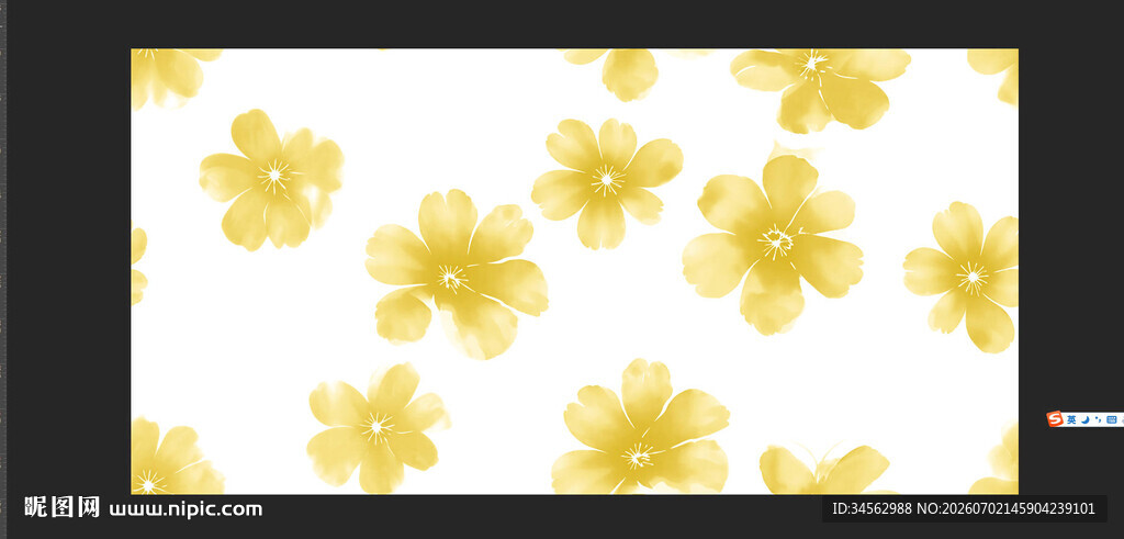 小碎花 数码印花