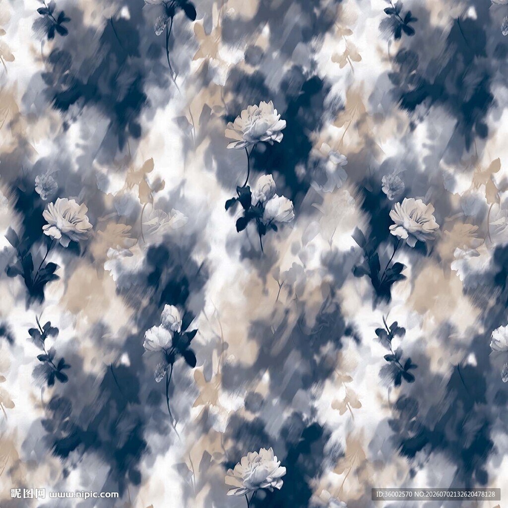 扎染印花