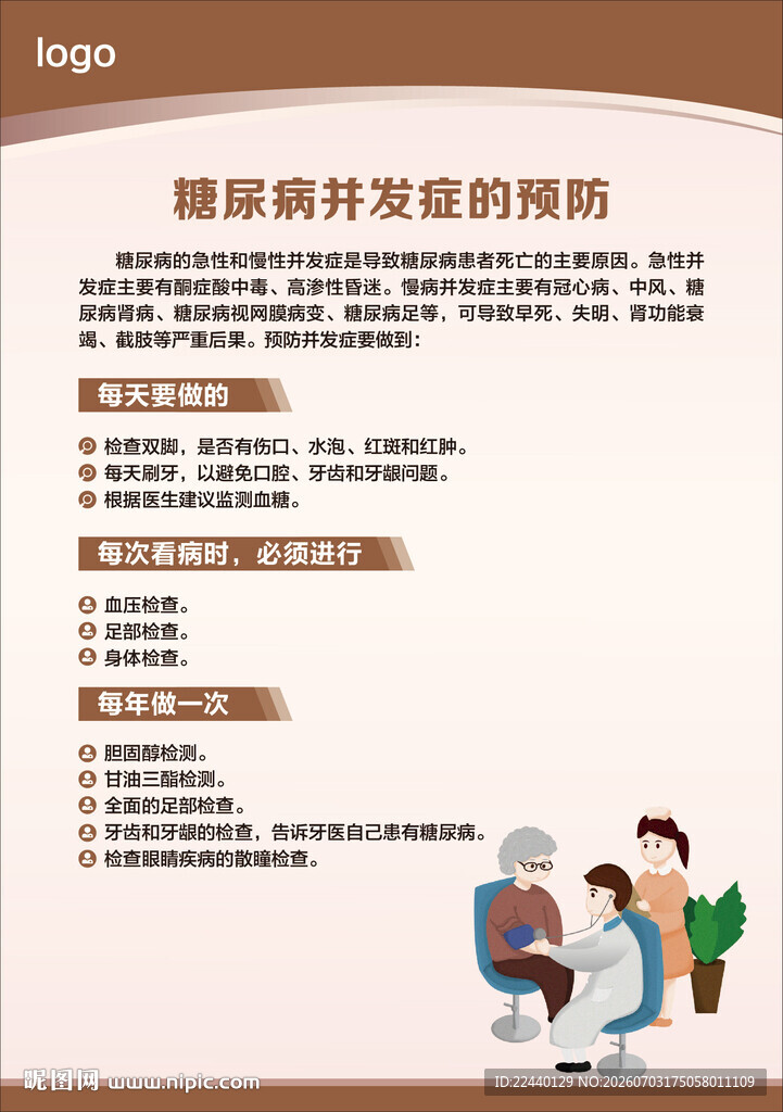 糖尿病海报