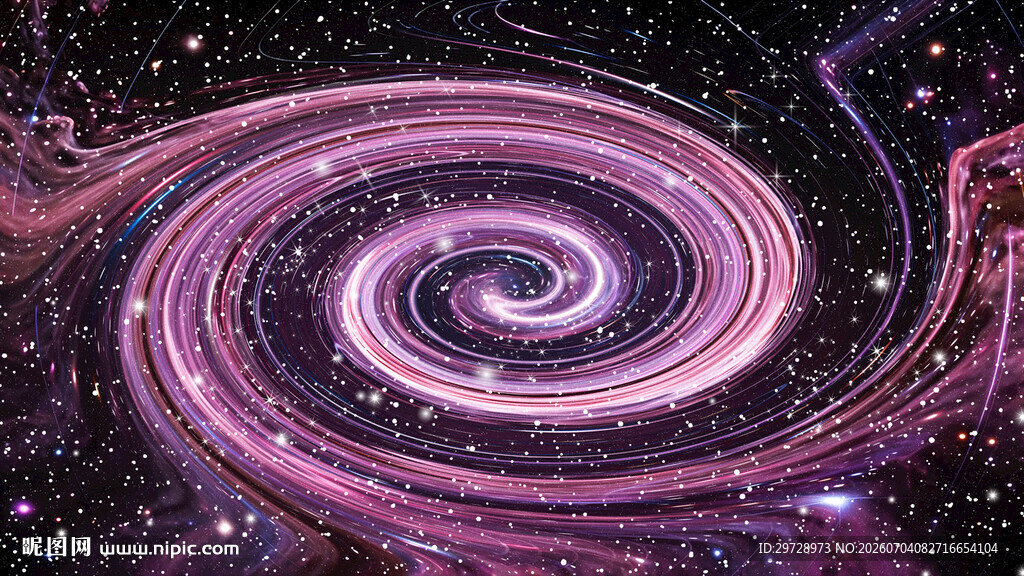 旋涡星空梦幻背景