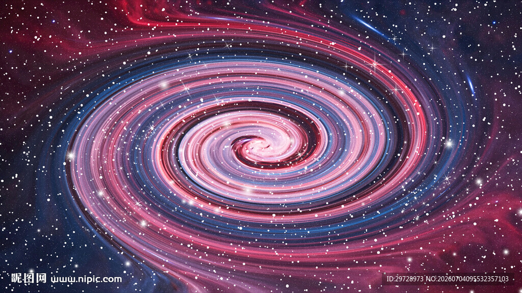 梦幻旋涡星空