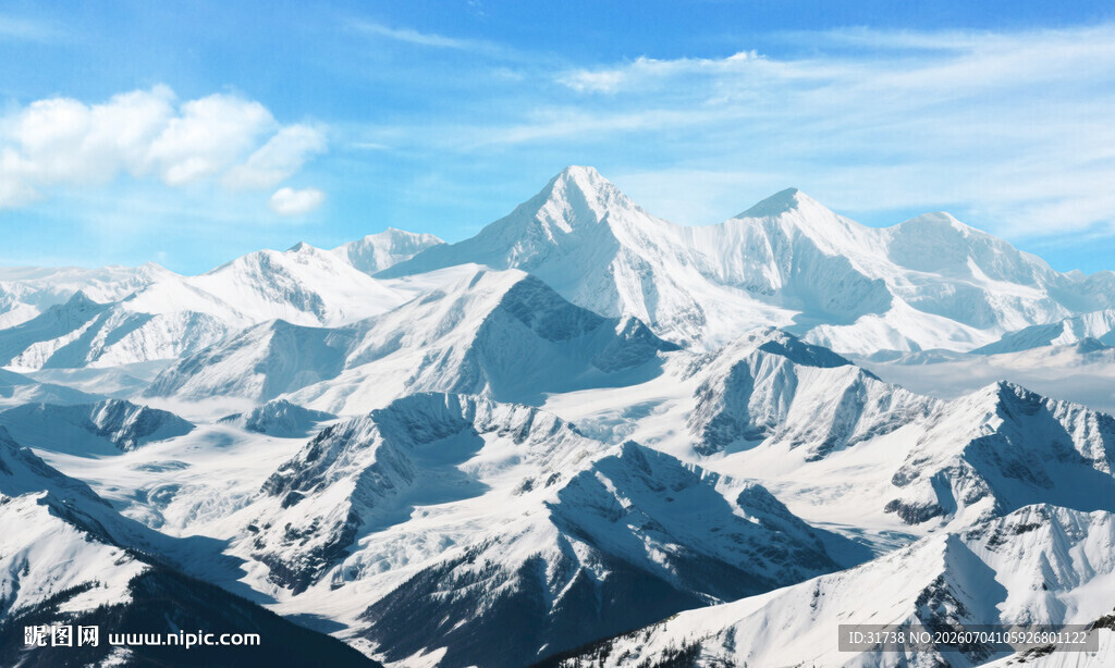 珠峰雪山