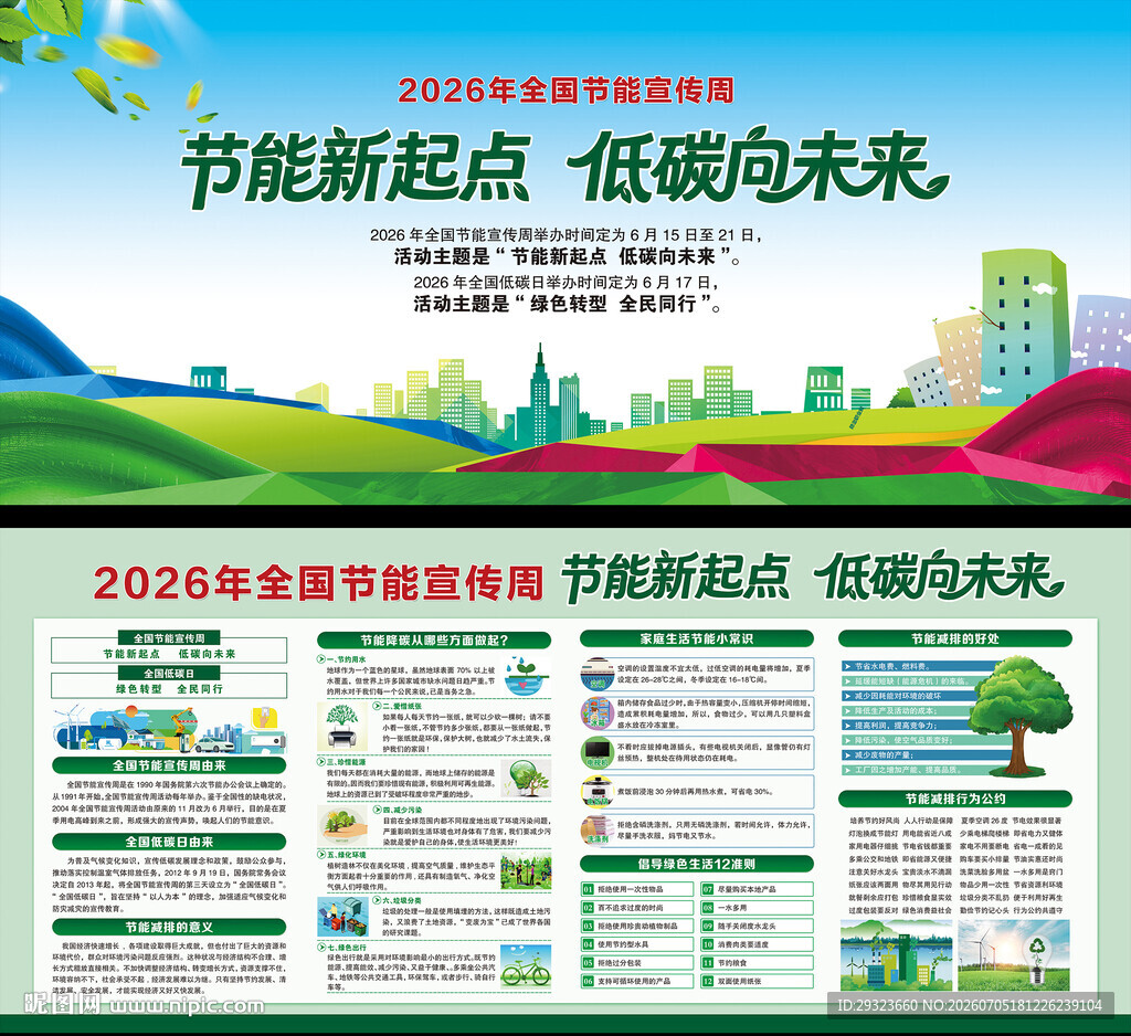 2026年全国节能宣传周