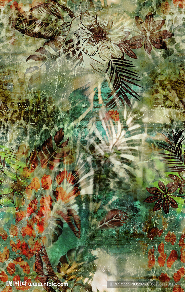 梦幻森林花卉景观