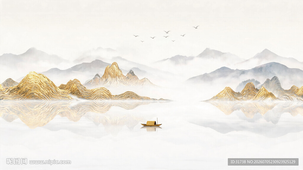 意境山水画