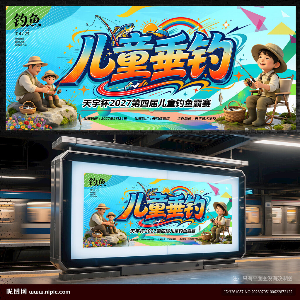 儿童钓鱼