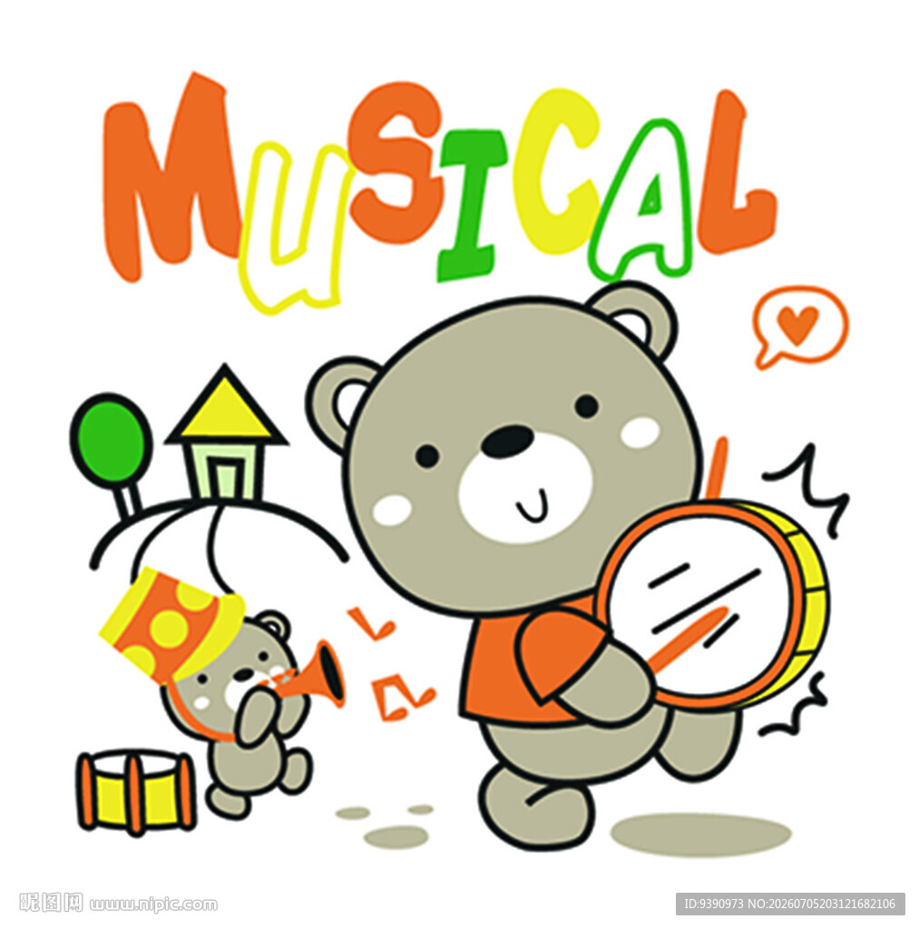 小熊的音乐欢乐时光