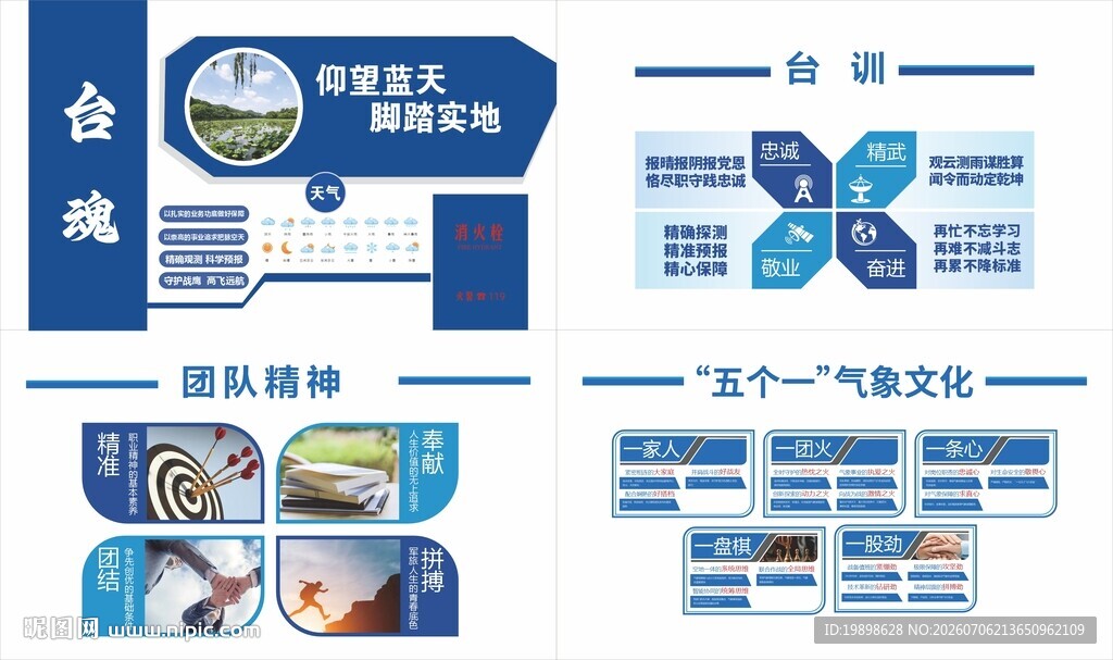 气象局文化墙