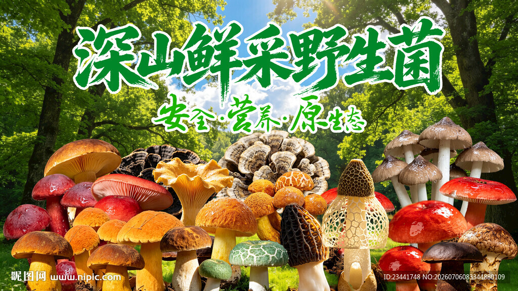 野生菌广告 