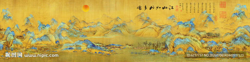 江山如画装饰画