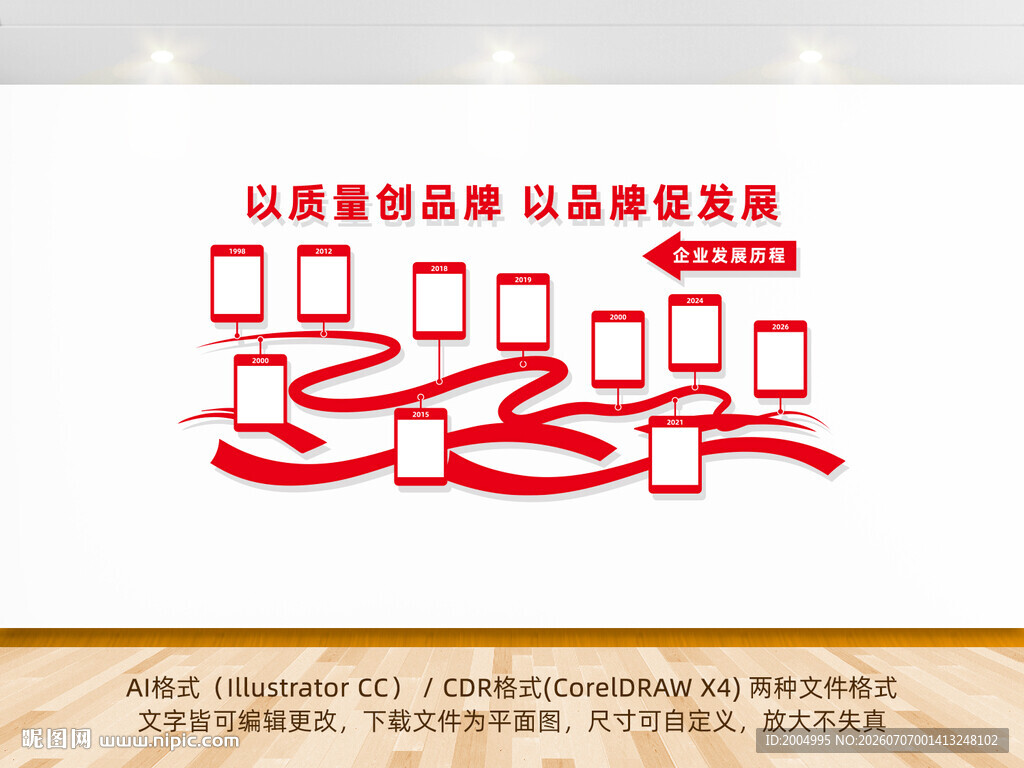 发展历程文化墙