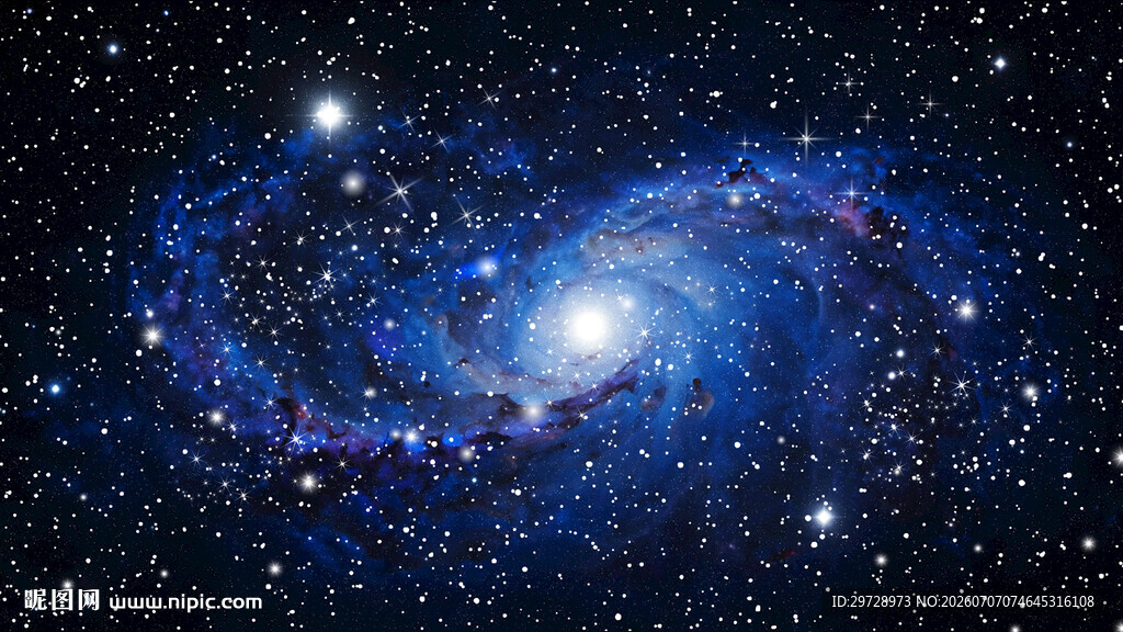 蓝色星空