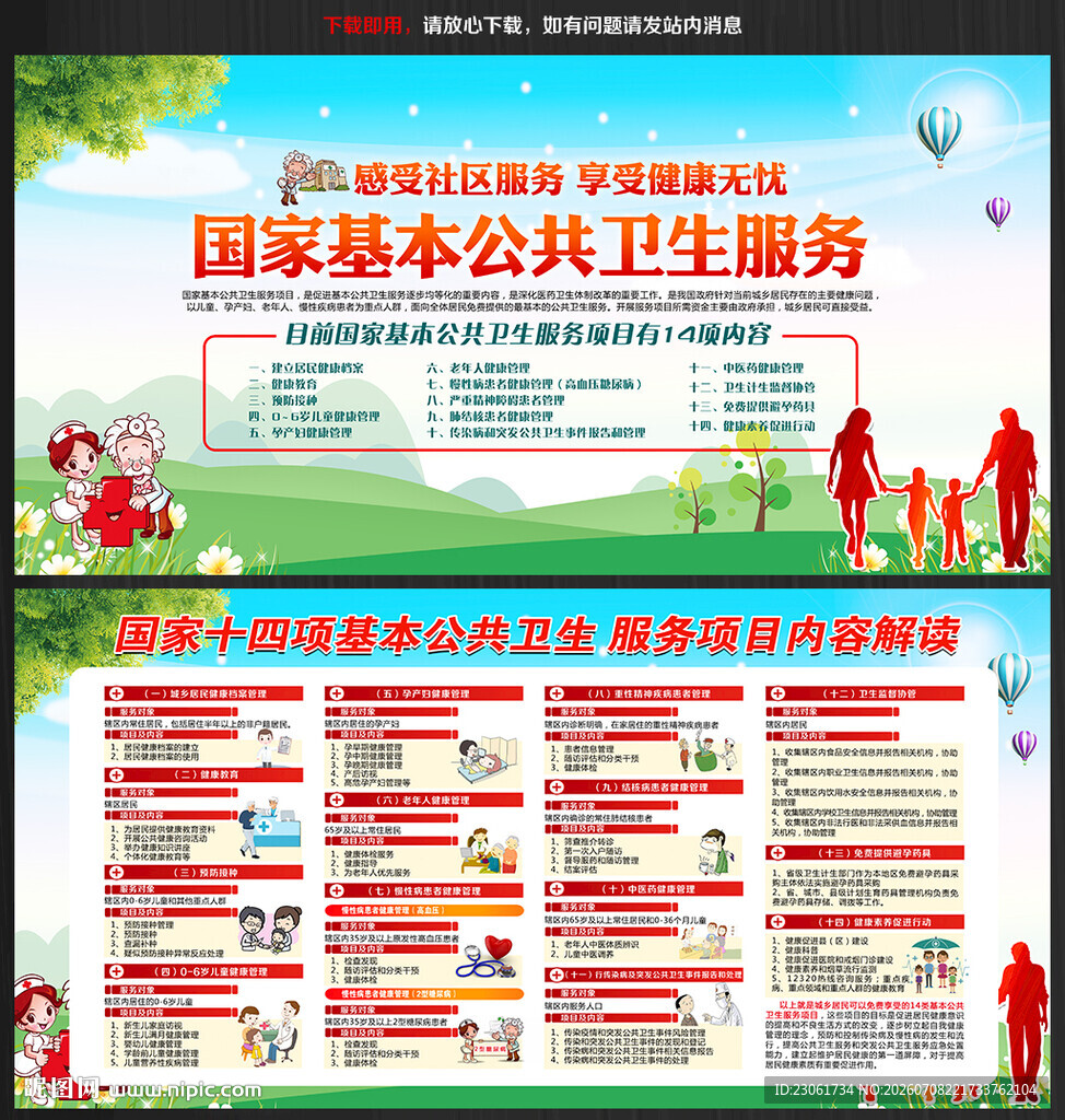 2026国家基本公共卫生服务项