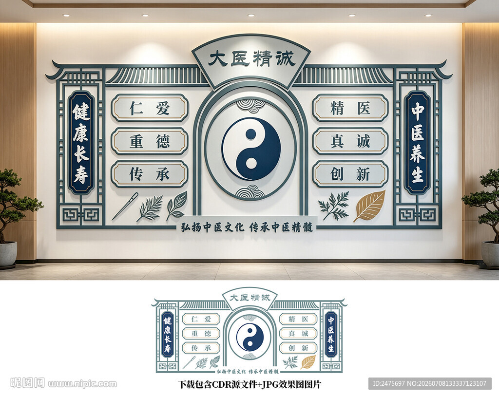 中医文化墙
