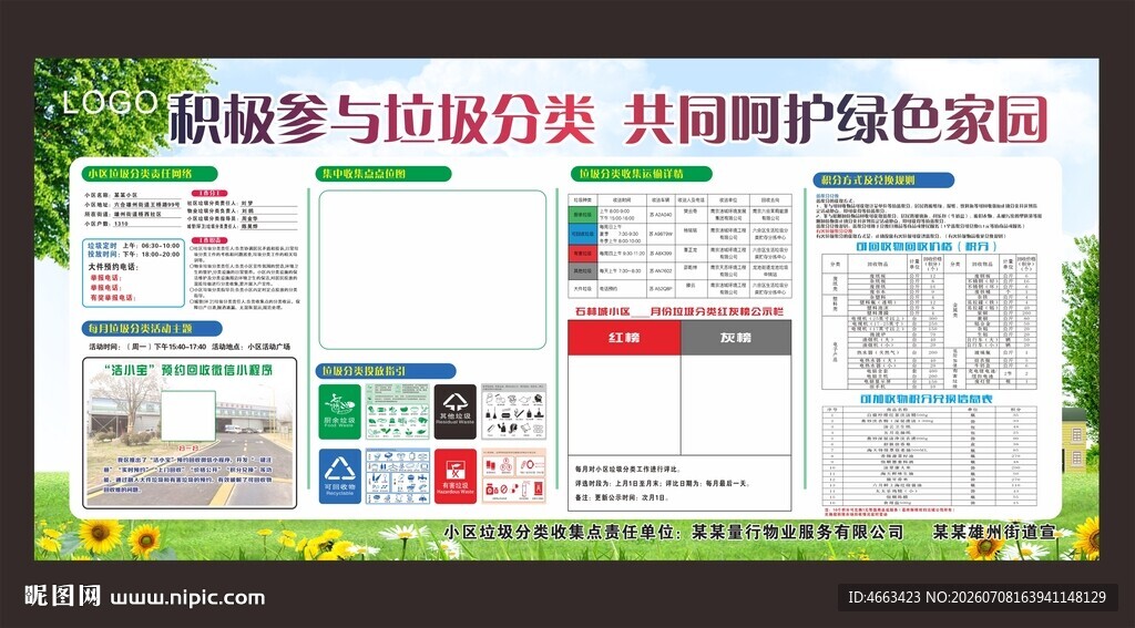 垃圾分类责任网络