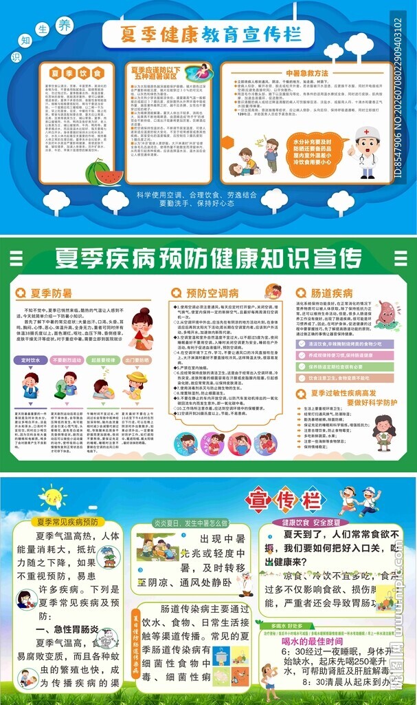 儿童安全知识宣传海报
