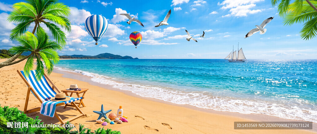 海滩