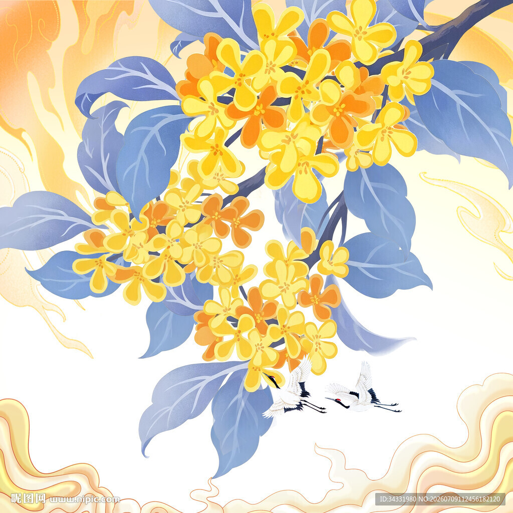 国潮桂花