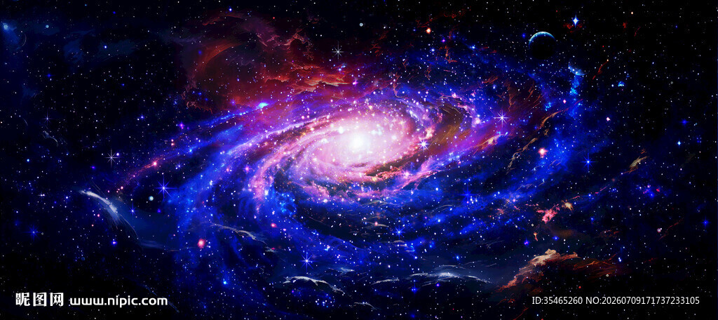 星空天花软膜背景