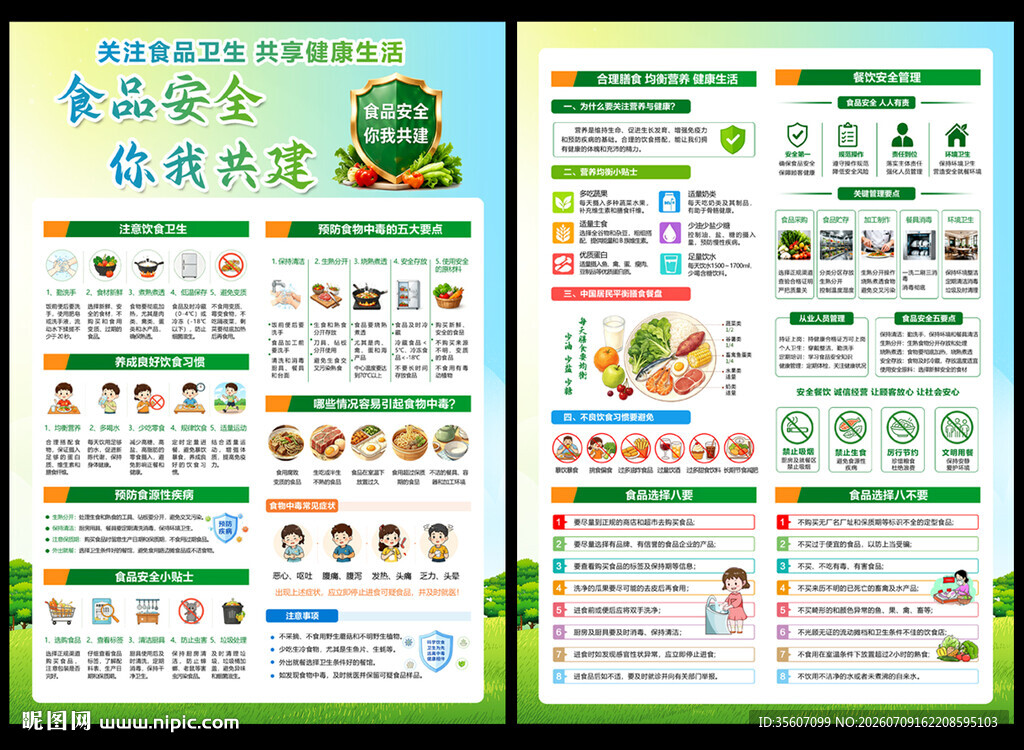 食品安全彩页