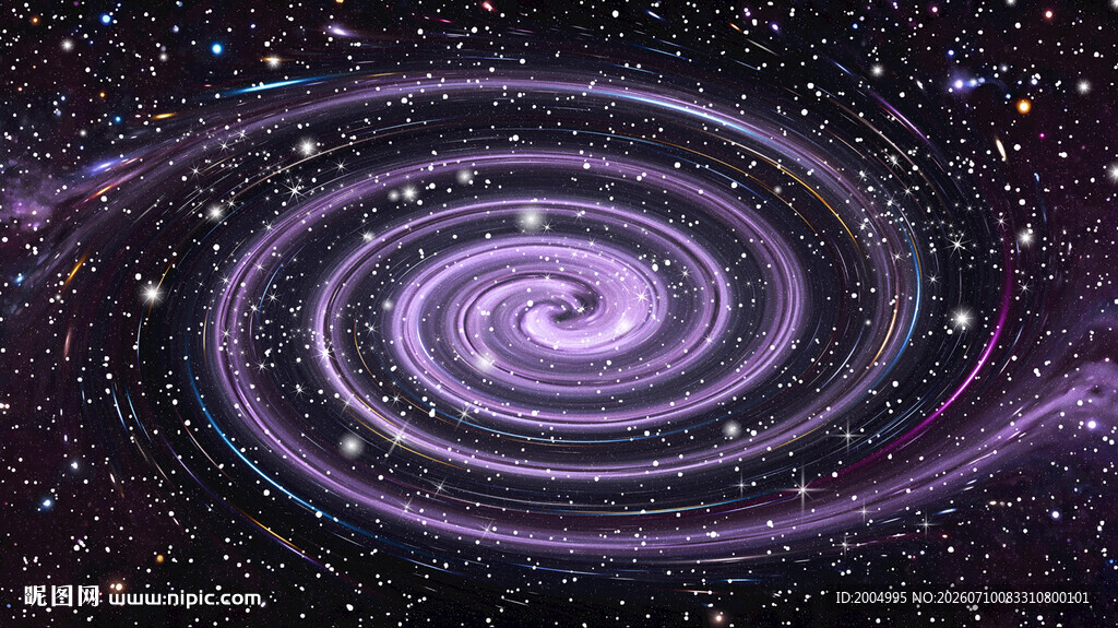 紫色星空宇宙