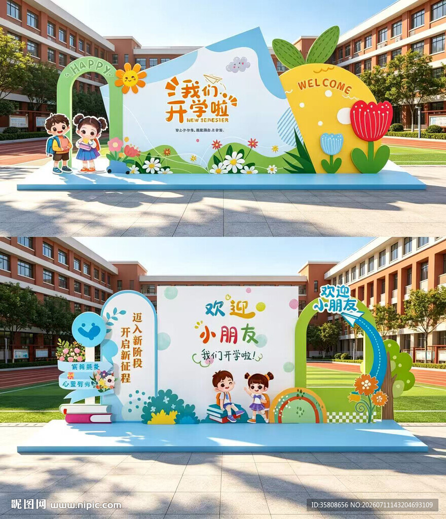 开学美陈