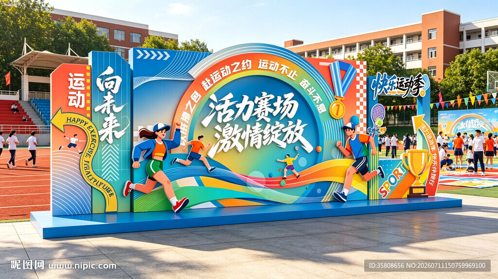 运动会美陈