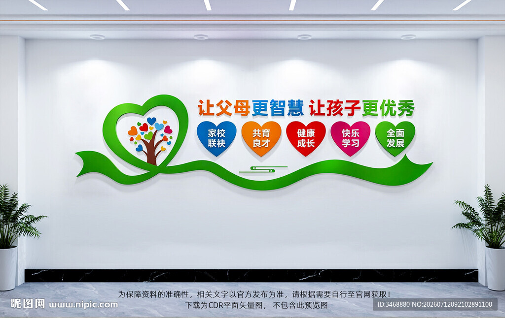 家长学校文化墙