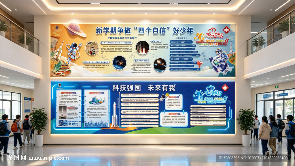 校园科技文化墙