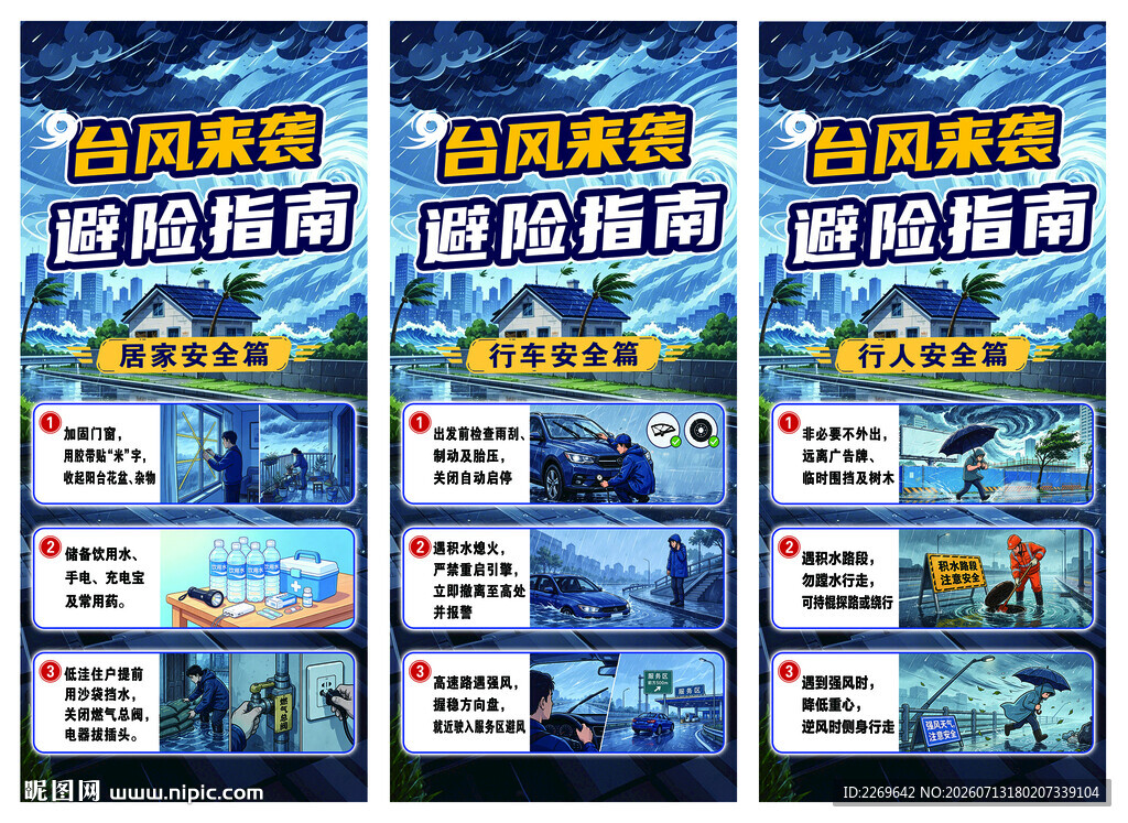 台风避险自救指南