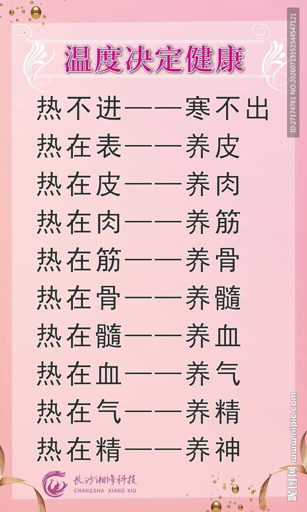 温度与健康的养生口诀