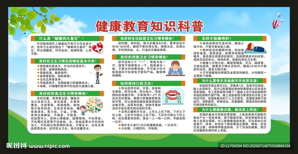 健康教育知识宣传栏