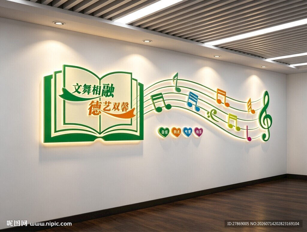音乐室文化墙