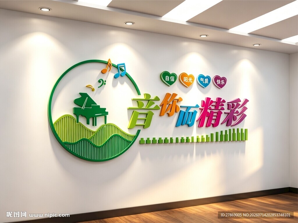 音乐室文化墙
