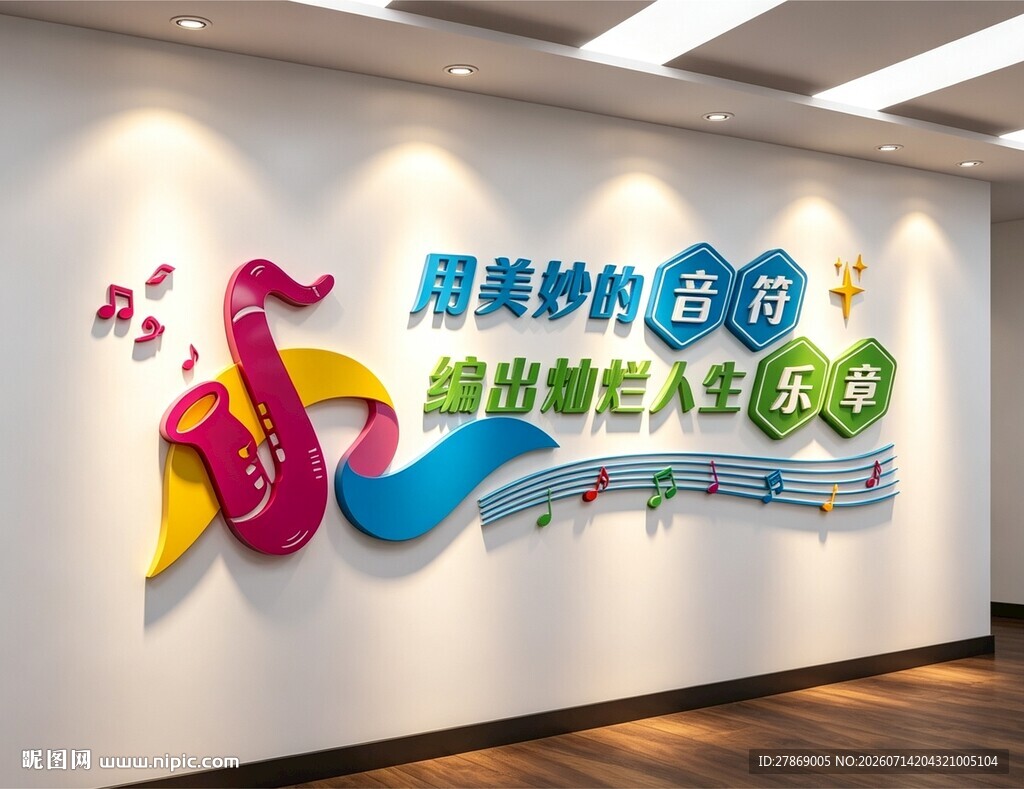 音乐室文化墙