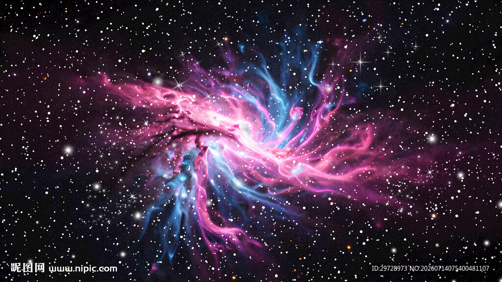 绚丽梦幻唯美星空