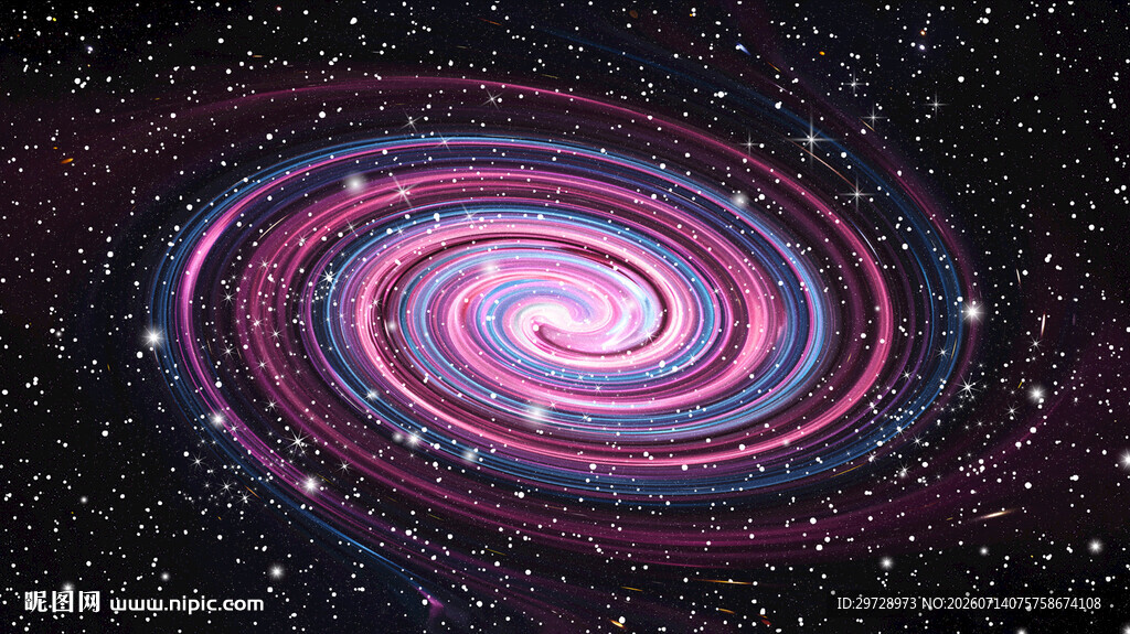 旋涡宇宙星空