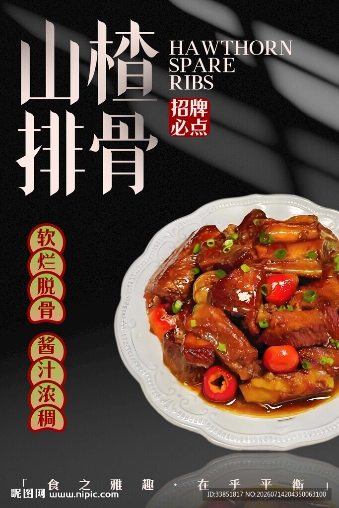山楂排骨 