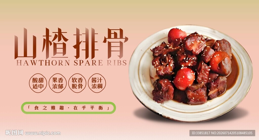 山楂排骨 