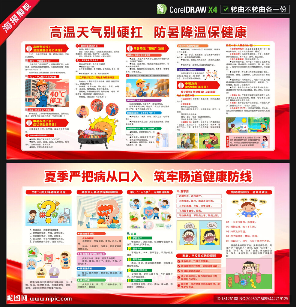 夏季健康教育防中暑
