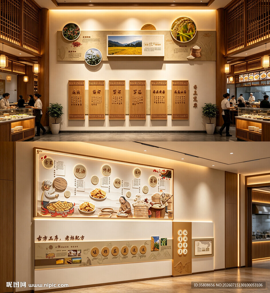 餐饮文化墙