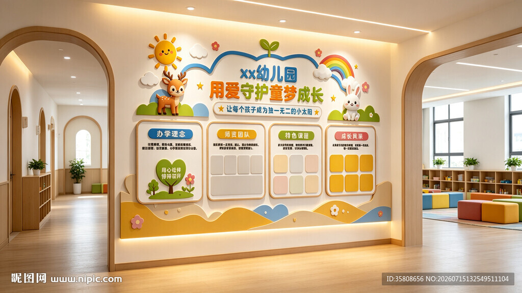 幼儿园文化墙