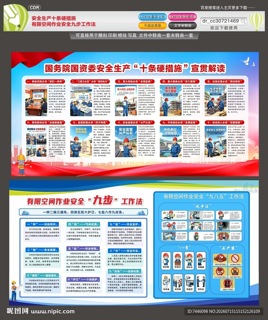 安全生产十条硬措施安全九步工作